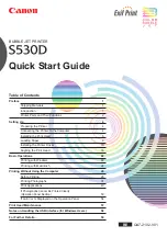 Canon S 530D Quick Start Manual предпросмотр