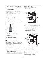 Предварительный просмотр 3 страницы Canon S1 imagePASS Series Installation Procedures Manual