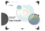 Предварительный просмотр 1 страницы Canon S200SP User Manual