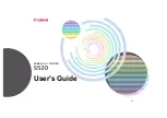 Canon S520 User Manual предпросмотр