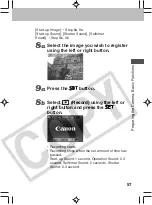 Предварительный просмотр 61 страницы Canon SC A60 User Manual