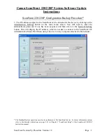 Preview for 2 page of Canon ScanFront 220 Software Update