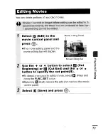 Preview for 103 page of Canon SD450 - PowerShot Digital ELPH Camera User Manual