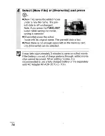 Preview for 104 page of Canon SD450 - PowerShot Digital ELPH Camera User Manual