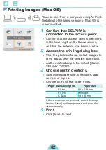 Preview for 62 page of Canon Selphy CP1300 User Manual