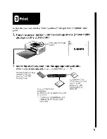 Предварительный просмотр 5 страницы Canon Selphy CP730 Printing Manual