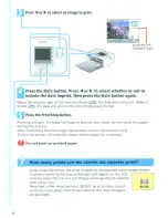 Preview for 6 page of Canon SELPHY CP740 Printing Manual