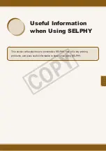 Preview for 69 page of Canon SELPHY ES40 User Manual