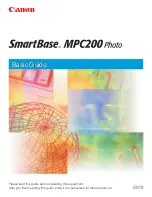 Canon SmartBase MPC200 Basic Manual preview