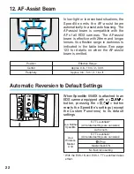 Preview for 22 page of Canon SPEEDLIGHT 550EX Instructions Manual