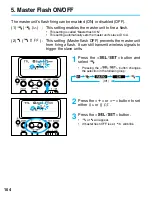 Preview for 104 page of Canon SPEEDLIGHT 550EX Instructions Manual