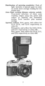 Preview for 7 page of Canon Speedlite 199 A Instructions Manual