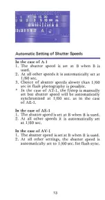 Preview for 13 page of Canon Speedlite 199 A Instructions Manual