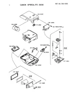 Предварительный просмотр 2 страницы Canon SPEEDLITE 200E Parts Catalog