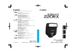 Preview for 50 page of Canon SPEEDLITE 220EX Instruction Manual