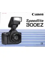 Canon SPEEDLITE 300EZ Instructions Manual preview