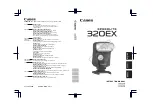 Preview for 1 page of Canon SPEEDLITE 320EX Instruction Manual