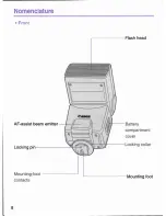 Preview for 8 page of Canon Speedlite 380EX Instructions Manual