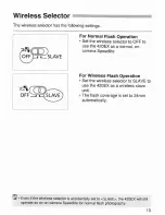 Preview for 13 page of Canon Speedlite 420EX Instruction Manual