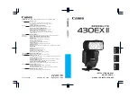 Canon Speedlite 430EX 2 Instruction Manual preview