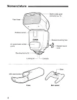 Предварительный просмотр 5 страницы Canon Speedlite 430EX II Instruction Manual