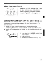 Предварительный просмотр 32 страницы Canon Speedlite 430EX II Instruction Manual