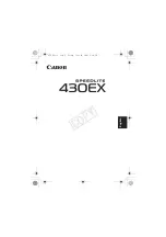 Preview for 2 page of Canon SPEEDLITE 430EX Instruction Manual