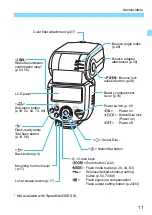 Preview for 11 page of Canon Speedlite 430EXIII-RT Instruction Manual