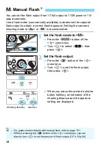 Preview for 34 page of Canon Speedlite 430EXIII-RT Instruction Manual