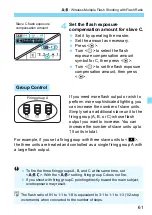 Preview for 61 page of Canon Speedlite 430EXIII-RT Instruction Manual