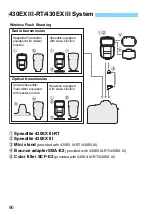 Preview for 90 page of Canon Speedlite 430EXIII-RT Instruction Manual