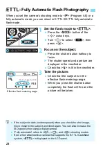 Preview for 24 page of Canon Speedlite 470EX-AI Instruction Manual