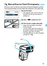 Preview for 61 page of Canon Speedlite 470EX-AI Instruction Manual