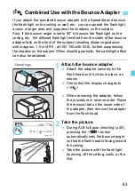 Preview for 63 page of Canon Speedlite 470EX-AI Instruction Manual