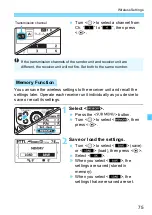 Preview for 75 page of Canon Speedlite 470EX-AI Instruction Manual