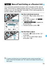 Preview for 79 page of Canon Speedlite 470EX-AI Instruction Manual