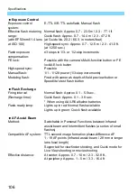 Preview for 106 page of Canon Speedlite 470EX-AI Instruction Manual