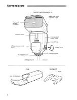 Preview for 4 page of Canon Speedlite 58OEX Instruction Manual