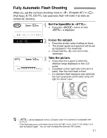 Preview for 11 page of Canon Speedlite 58OEX Instruction Manual