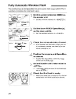 Preview for 34 page of Canon Speedlite 58OEX Instruction Manual