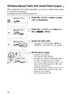 Preview for 42 page of Canon Speedlite 58OEX Instruction Manual