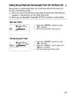 Preview for 43 page of Canon Speedlite 58OEX Instruction Manual
