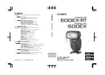 Preview for 1 page of Canon Speedlite 600EX-RT Instruction Manual