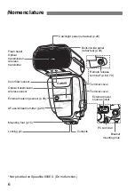 Preview for 8 page of Canon Speedlite 600EX-RT Instruction Manual