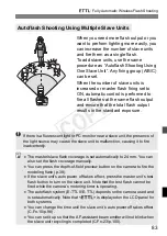 Preview for 85 page of Canon Speedlite 600EX-RT Instruction Manual