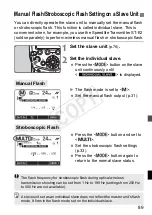 Preview for 91 page of Canon Speedlite 600EX-RT Instruction Manual