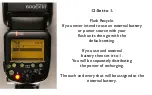 Preview for 22 page of Canon Speedlite 600EX-RT Setup