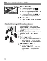 Preview for 64 page of Canon Speedlite 600EX Instruction Manual