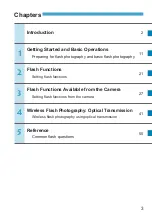 Preview for 3 page of Canon Speedlite EL-100 User Manual