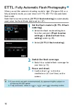 Preview for 18 page of Canon Speedlite EL-100 User Manual